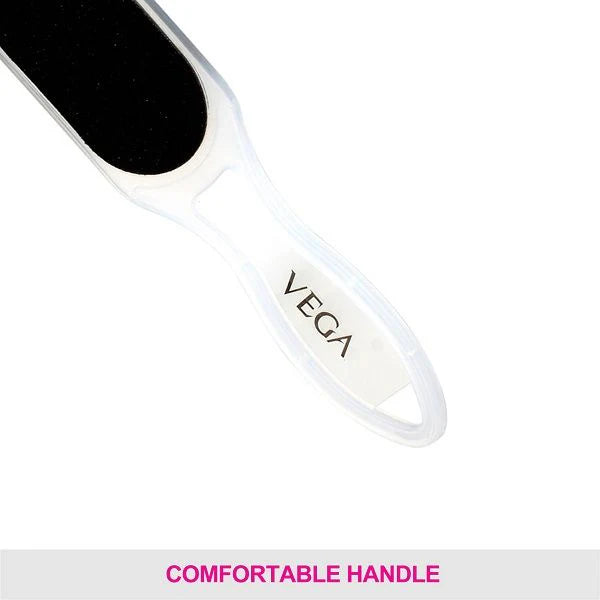 Râpe professionnelle double face Vega PD-12 pour pieds lisses