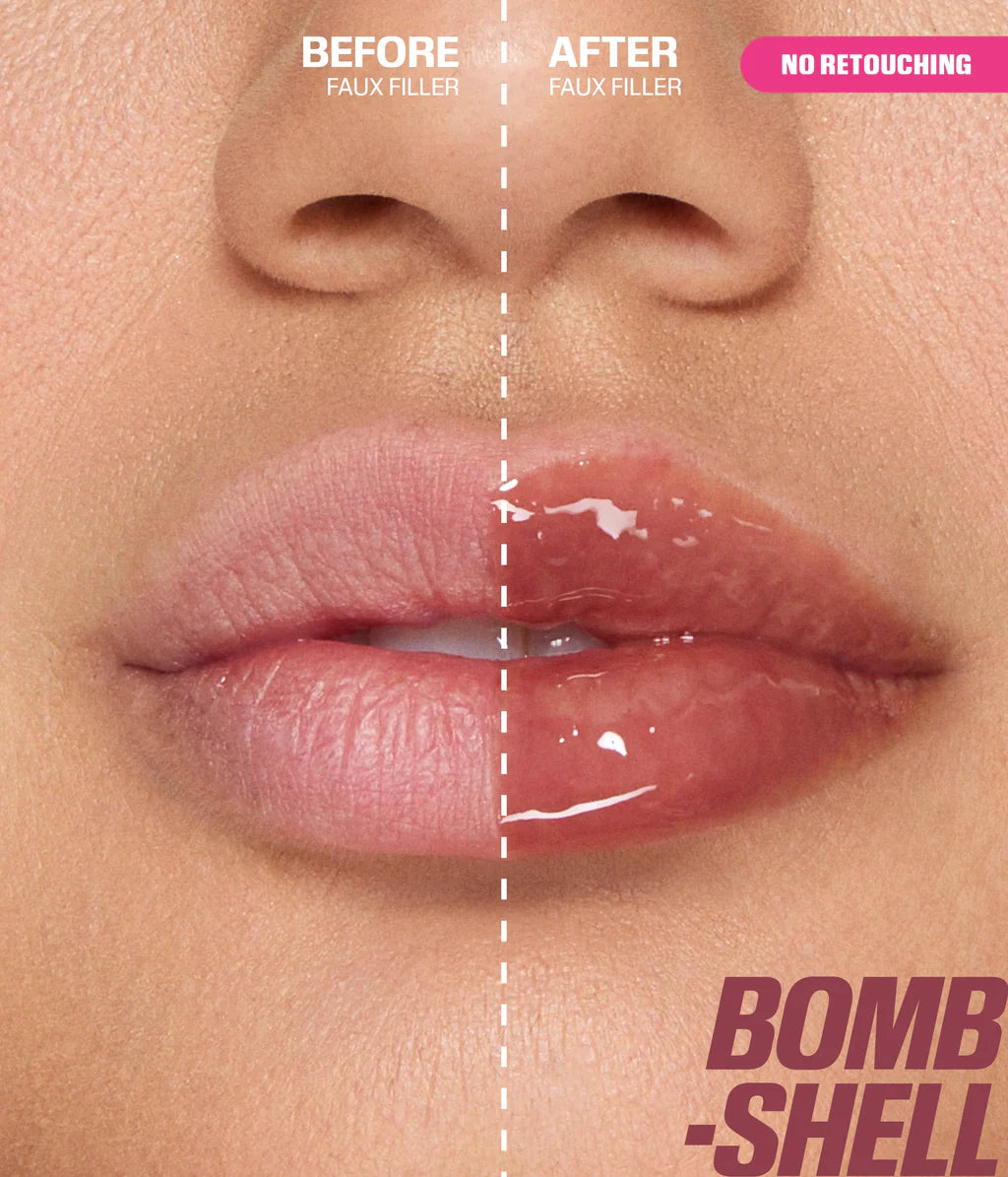 Trio de gloss Huda Beauty Glossiest – Coffret de mini gloss à lèvres de 1,9 ml