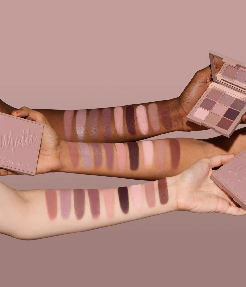 Huda Beauty Matte Obsessions Palette de Fards à Paupières - Froid, 7,03 g