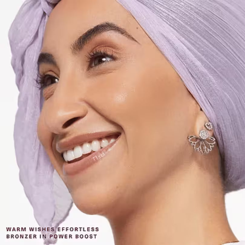 Rare Beauty Warm Wishes Effortless Bronzer Stick Power Boost shade look