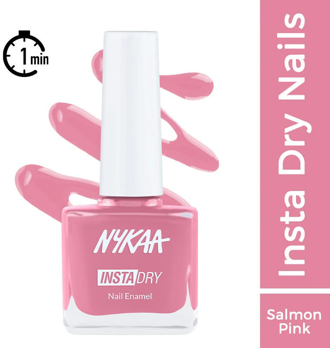Nykaa Insta Dry Fast Drying Nail Polish - 9ml