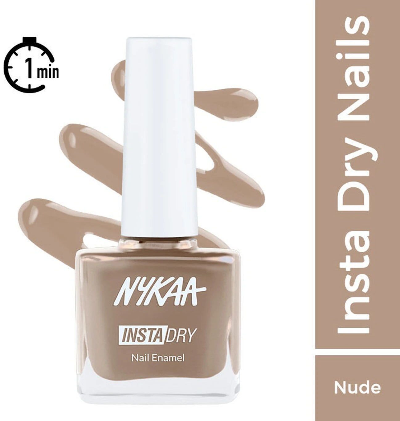 Nykaa Insta Dry Fast Drying Nail Polish - 9ml
