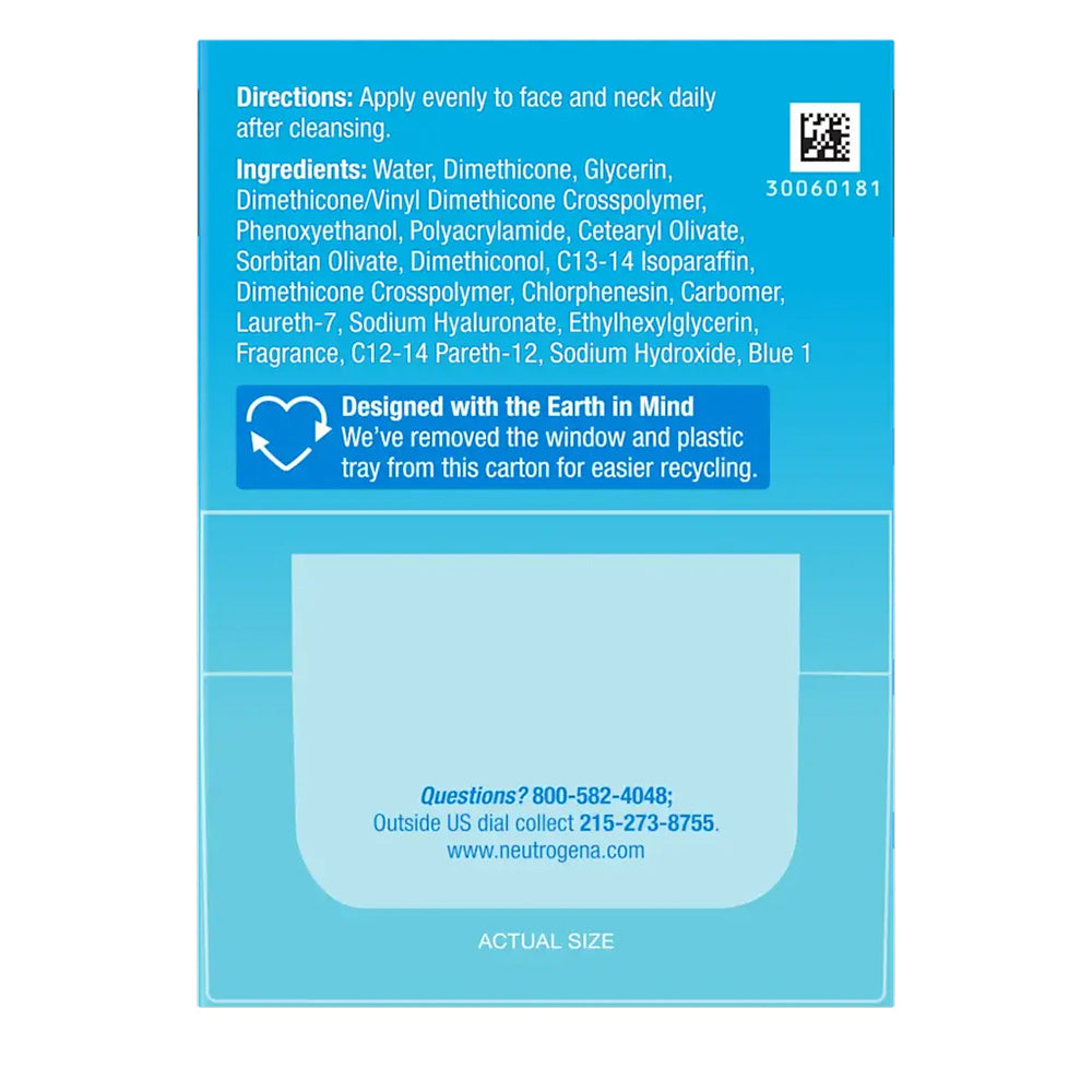 Neutrogena Hydro Boost Gel Crème Hydratant Acide Hyaluronique – Hydratant Visage Léger - 50g