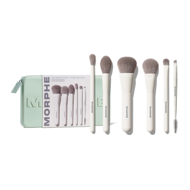 MORPHE Le kit de 6 pinceaux de voyage Along For The Glide - 6 pièces