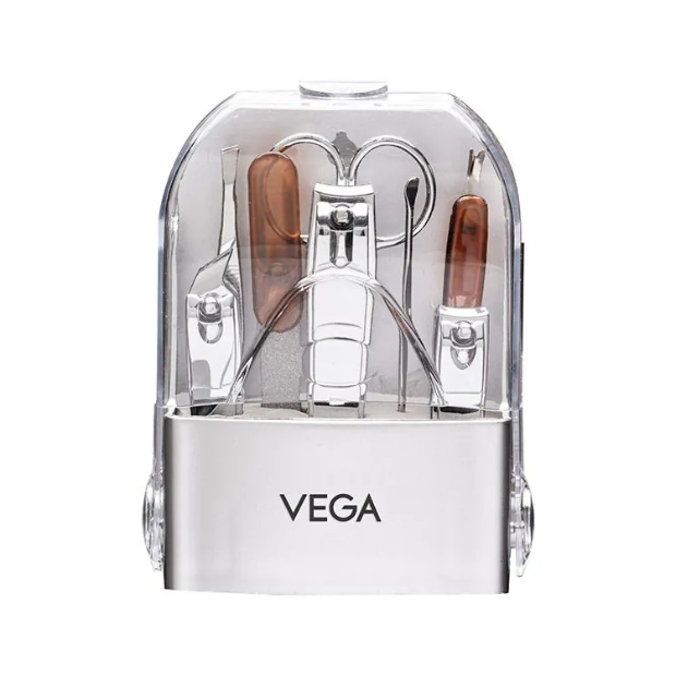 VEGA Manicure Set MS-08 – 8 Piece Complete Nail Care Kit