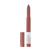 Maybelline New York Rouge à Lèvres Crayon Matte Ink – Anti-transfert, Tenue Jusqu'à 8h