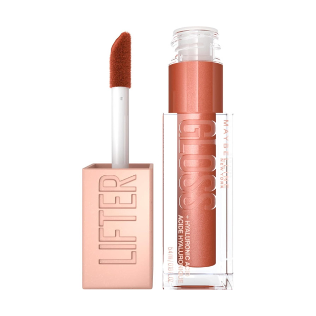 Maybelline New York Lifter Gloss – Gloss à lèvres teinté avec acide hyaluronique et brillance longue durée - 5.4ml