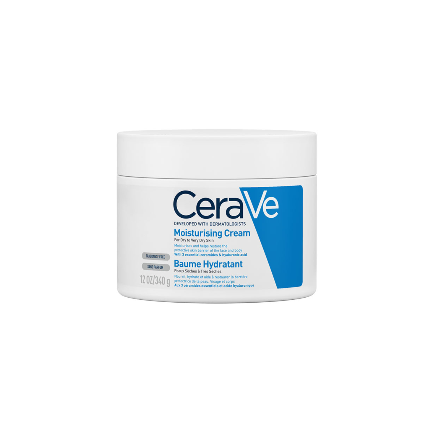 Crème hydratante CeraVe – Hydratation riche pour peaux sèches à très sèches