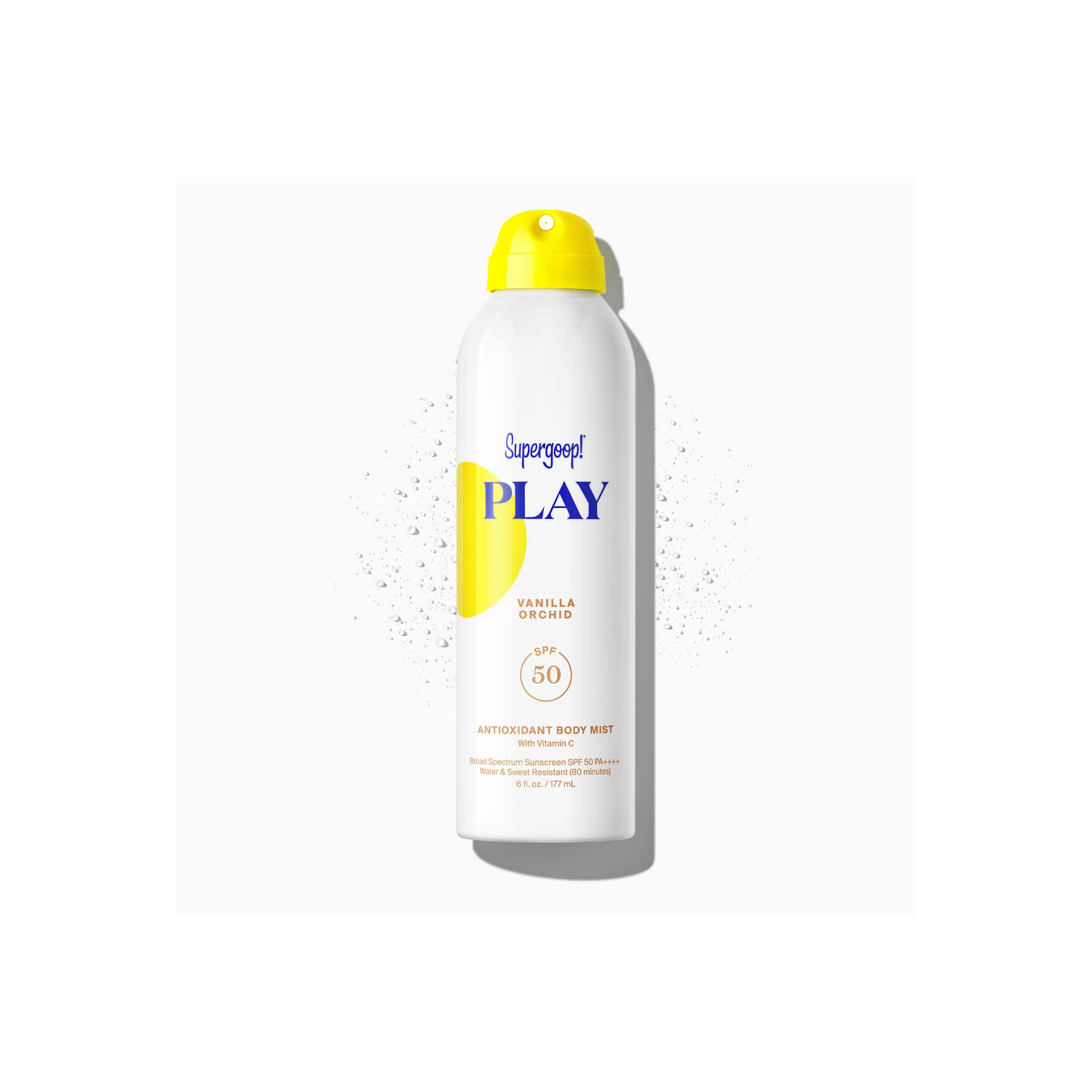 Supergoop PLAY Antioxidant Body Mist SPF PA++++ 50 with Vitamin C