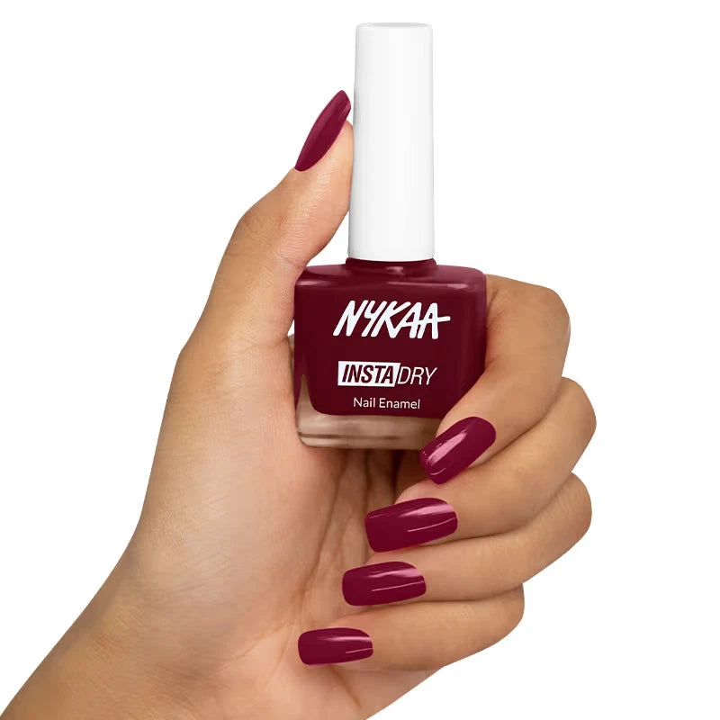 Nykaa Insta Dry Fast Drying Nail Polish - 9ml