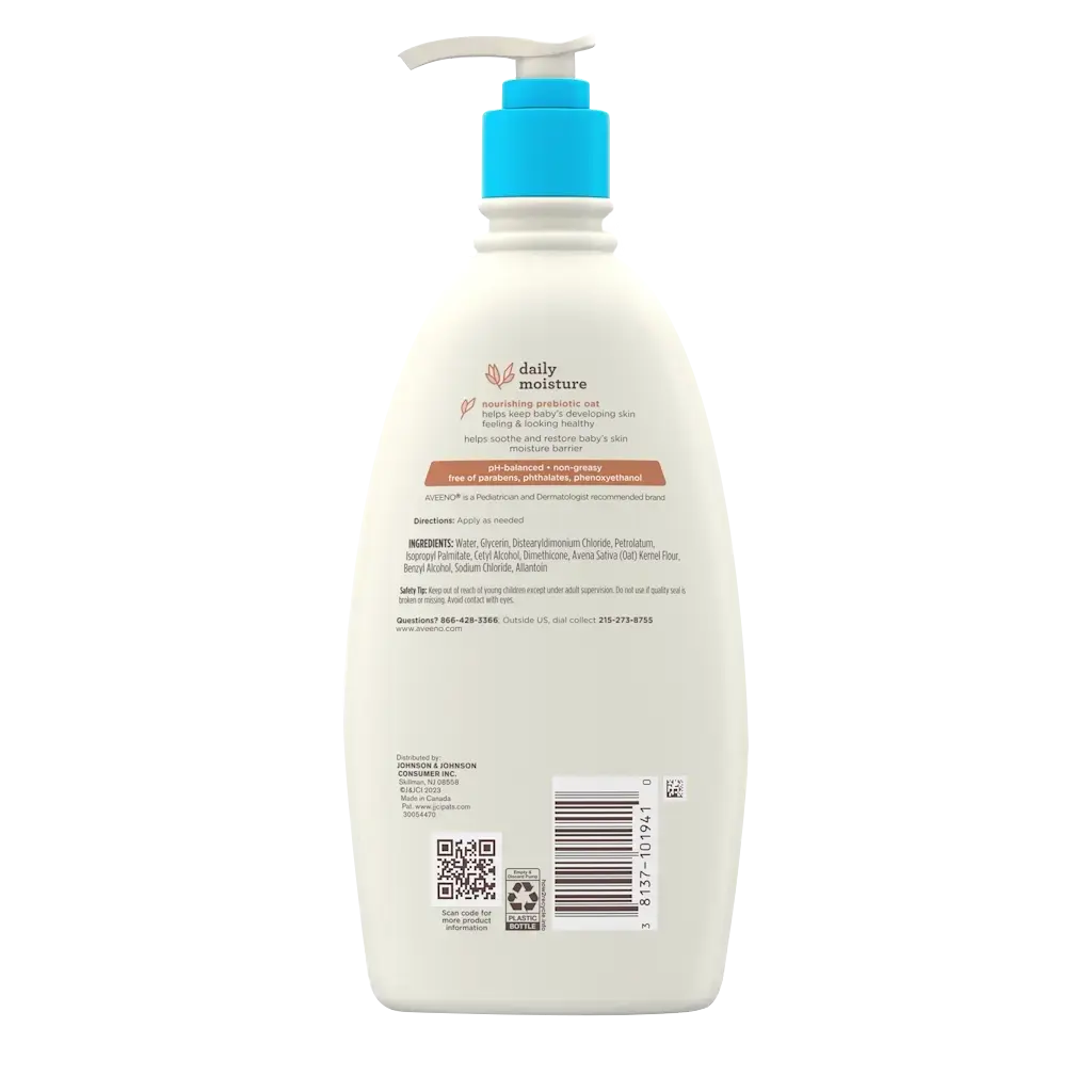 Lotion hydratante quotidienne pour bébé