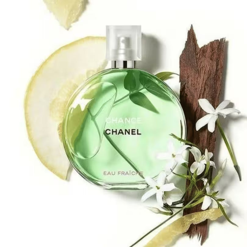 CHANEL CHANCE EAU FRAÎCHE with Citron, Jasmine and Teak Wood