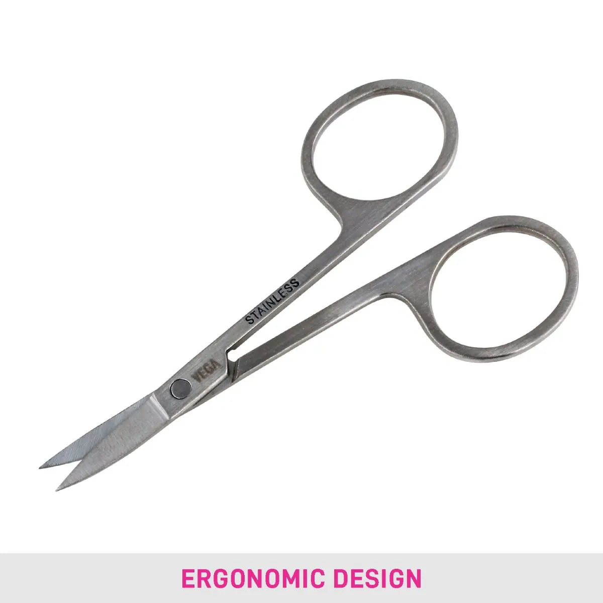 VEGA Cuticle Scissors CS-01 – Precision Stainless Steel Cuticle Trimmer