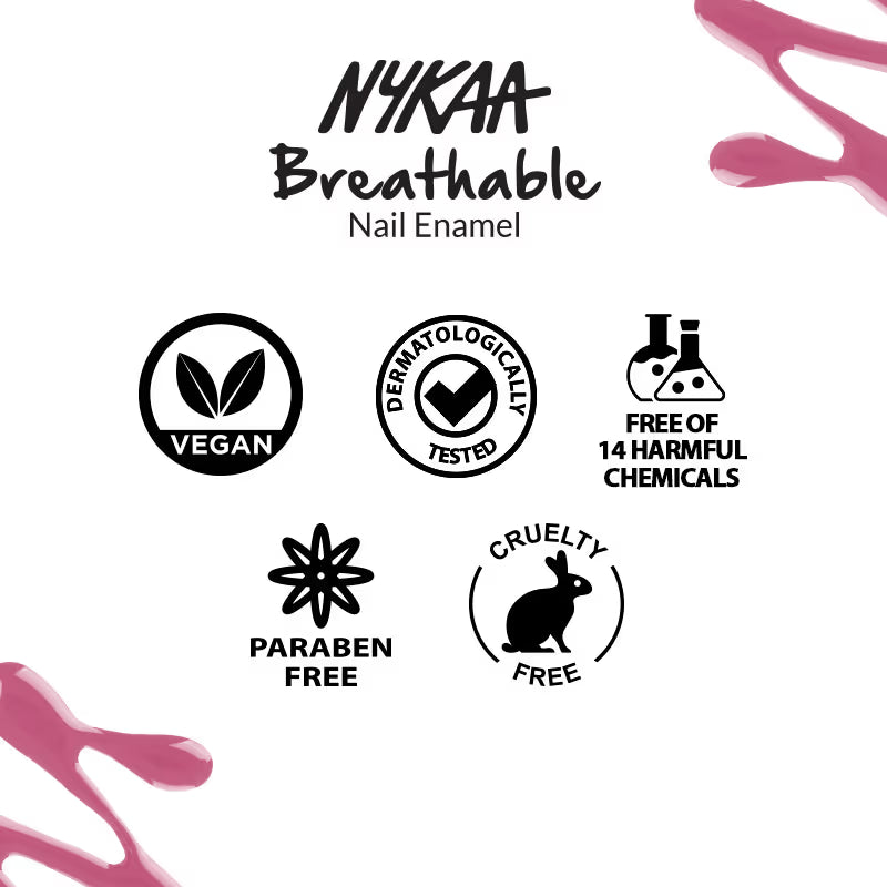 Nykaa Breathable Nail Enamel – Slow Love 315