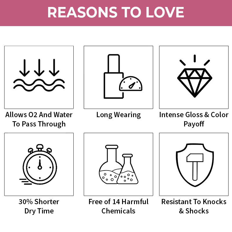 Nykaa Breathable Nail Enamel – Slow Love 315