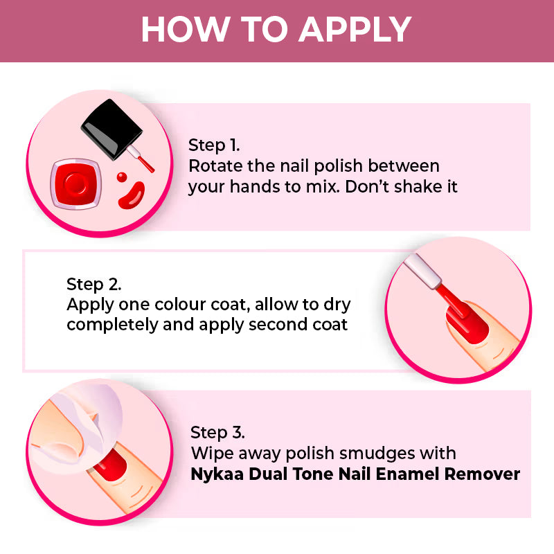 Nykaa Breathable Nail Enamel – Slow Love 315