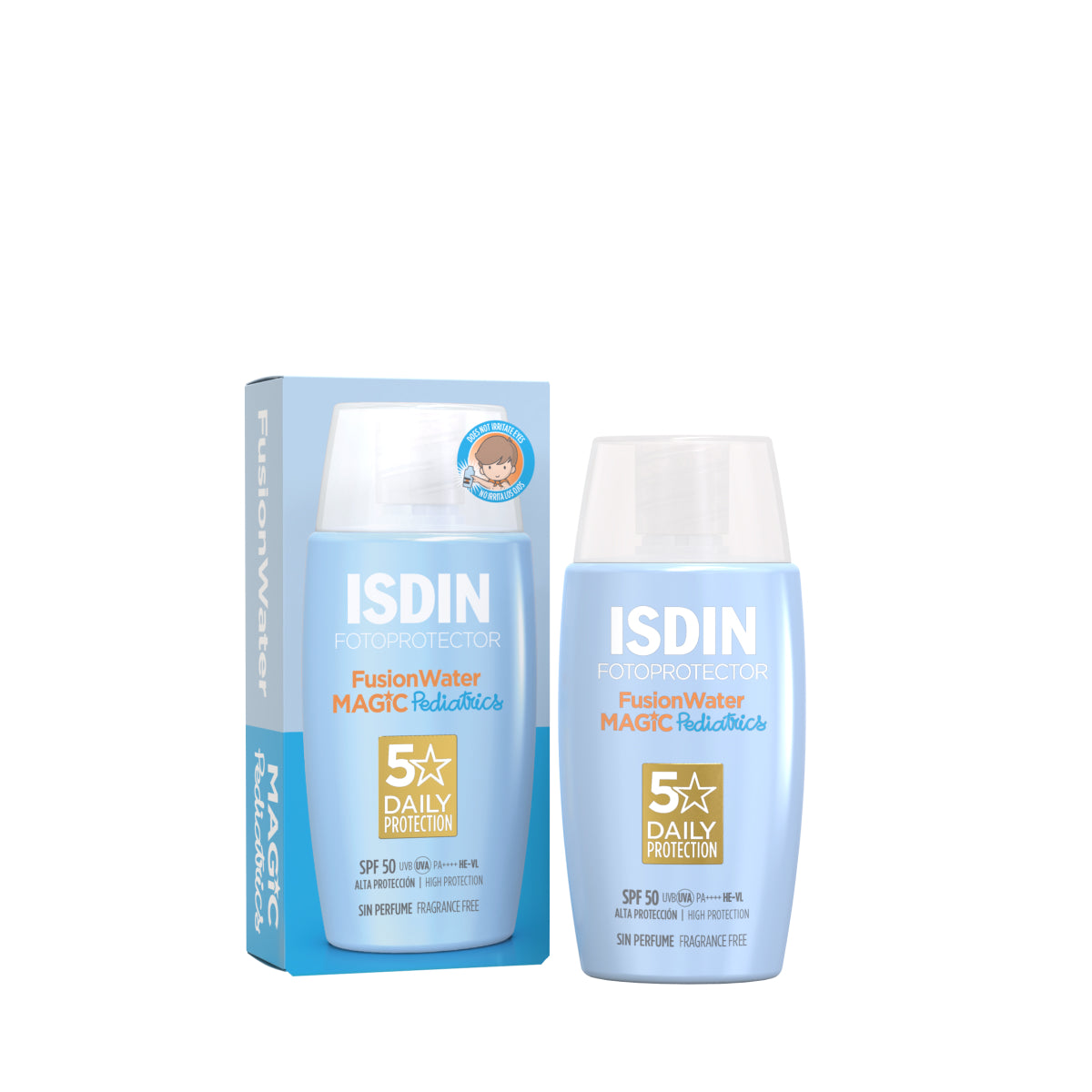 ISDIN Fotoprotector Fusion Water Magic Pediatrics SPF 50 PA++++ - 50ml