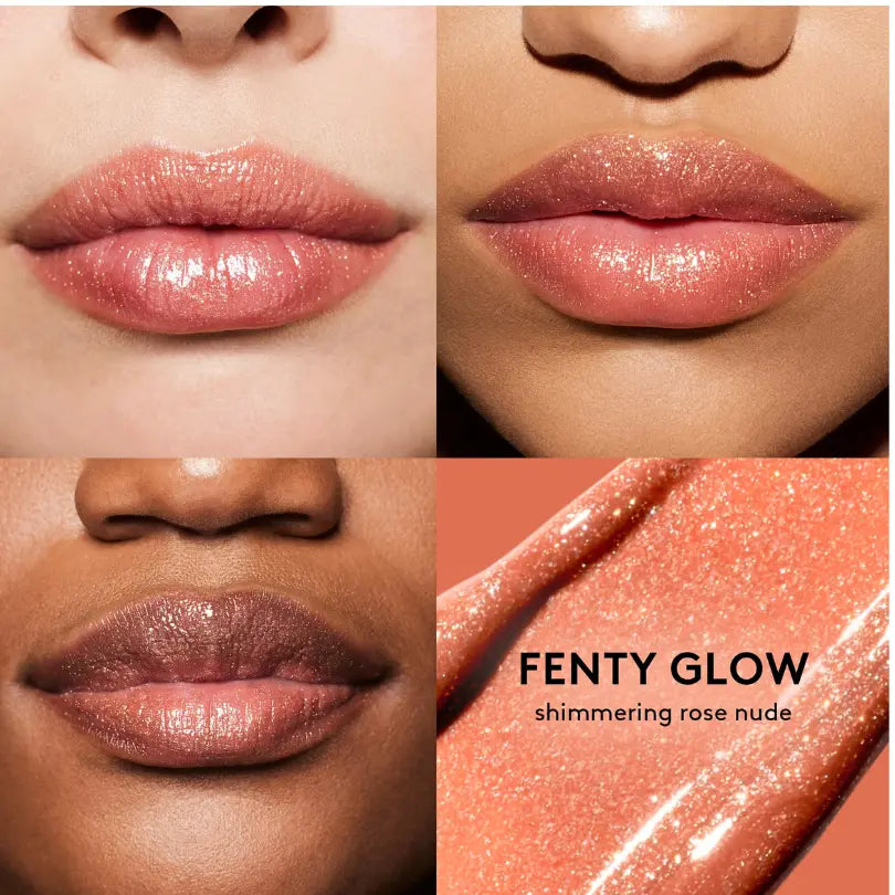 fenty beauty gloss bomb stix high-shine gloss stick fenty glow lip results