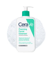 Nettoyant Moussant Visage CeraVe – Nettoyant Quotidien pour Peaux Grasses (236 ml)