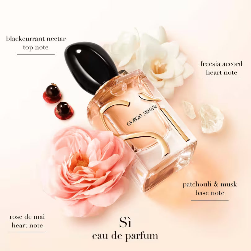 Giorgio Armani Sì Eau de Parfum 50ml floral fragrance