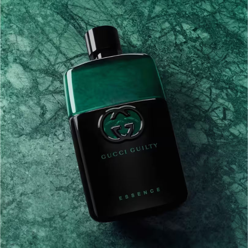 Gucci Guilty Essence Pour Homme EDT 90ml front view perfume bottle