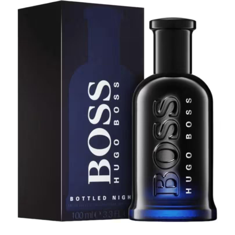 HUGO BOSS BOSS Bottled Night EDT 100ml perfume Bottle and Box
