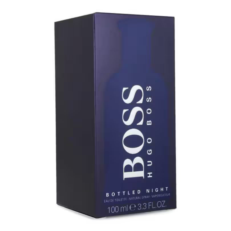 HUGO BOSS BOSS Bottled Night EDT 100ml perfume box packaging