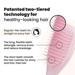 Brosse démêlante Tangle Teezer Wet Detangler pour un démêlage sans casse - Rose Millennial