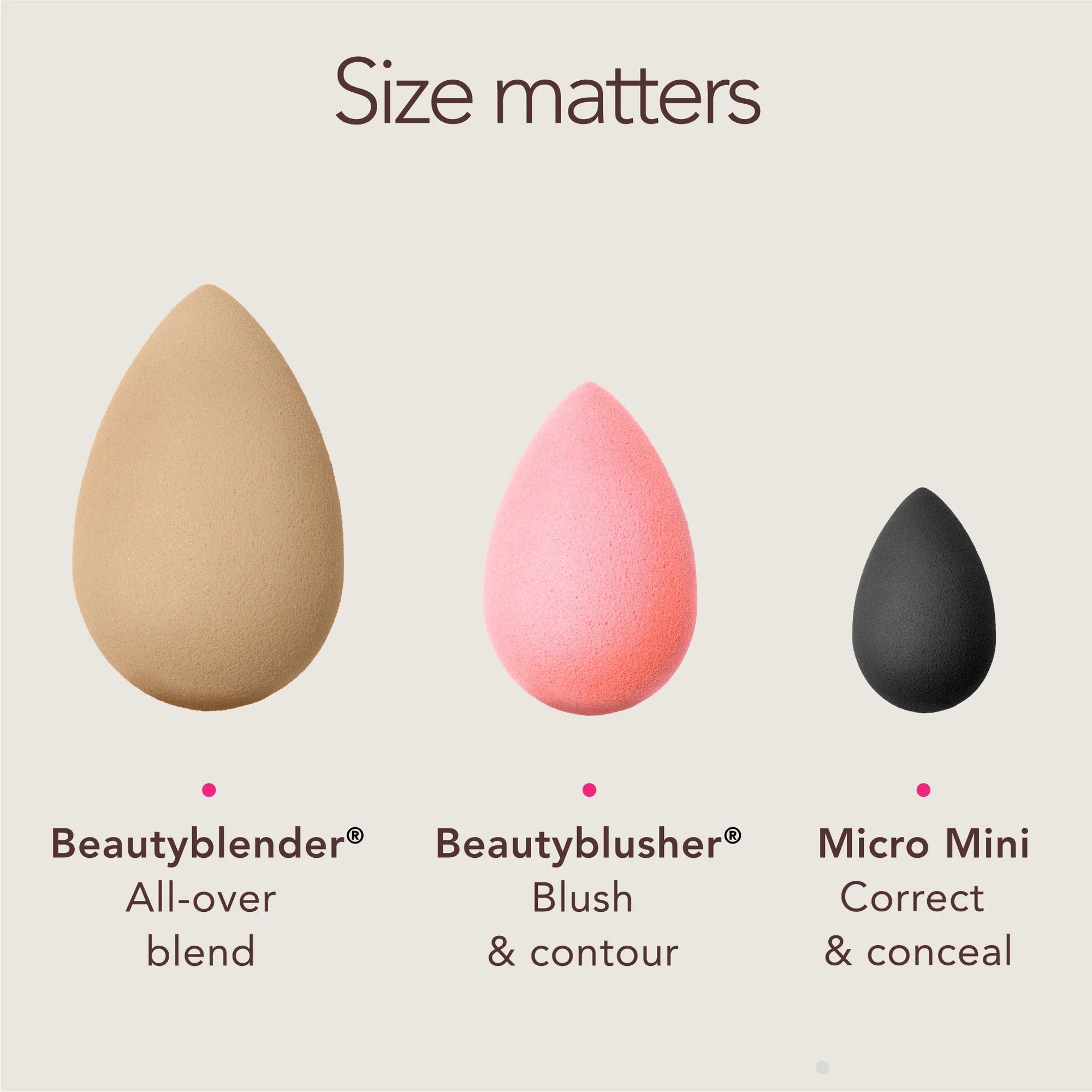 Éponge de Maquillage Nude Beautyblender®