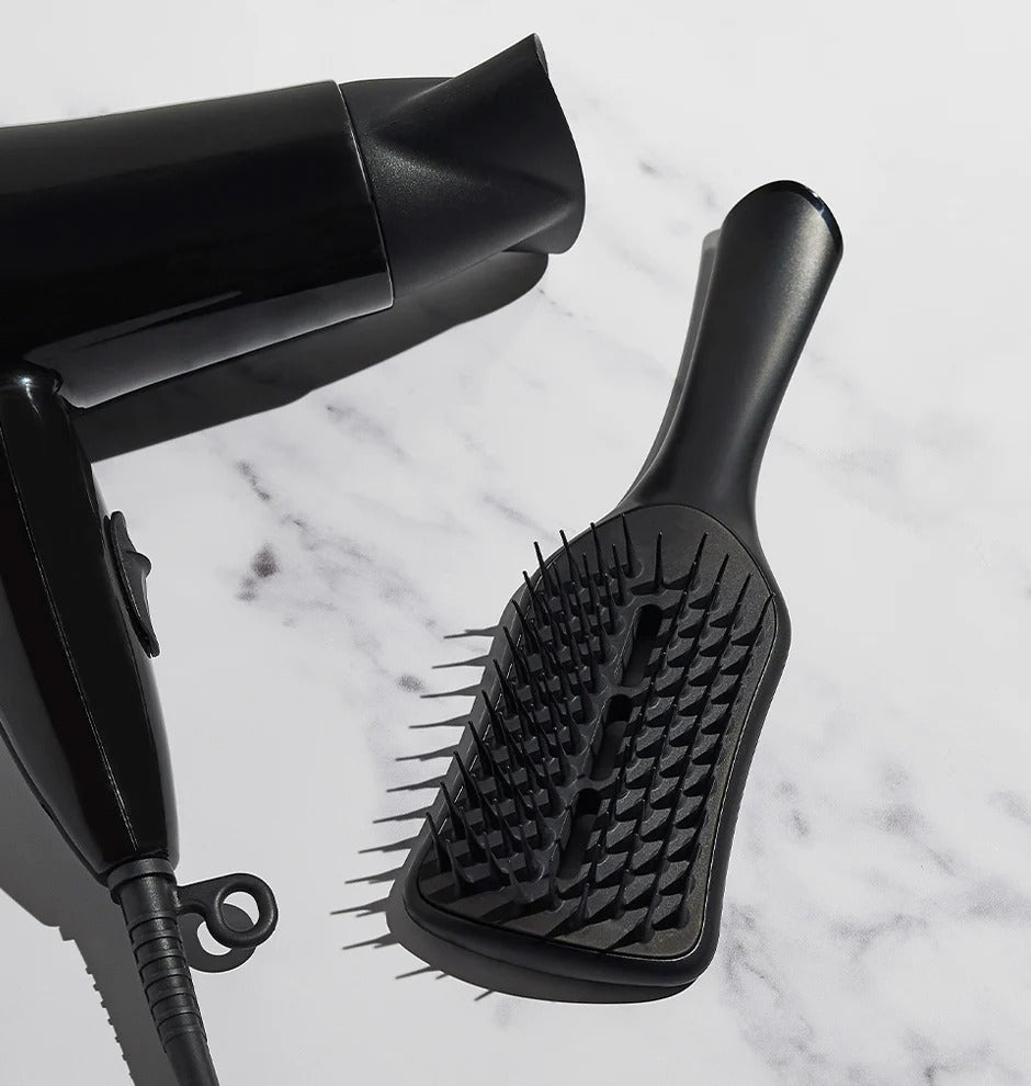 Tangle Teezer Easy Dry & Go Brosse à Cheveux Ventilée - Noir/Noir