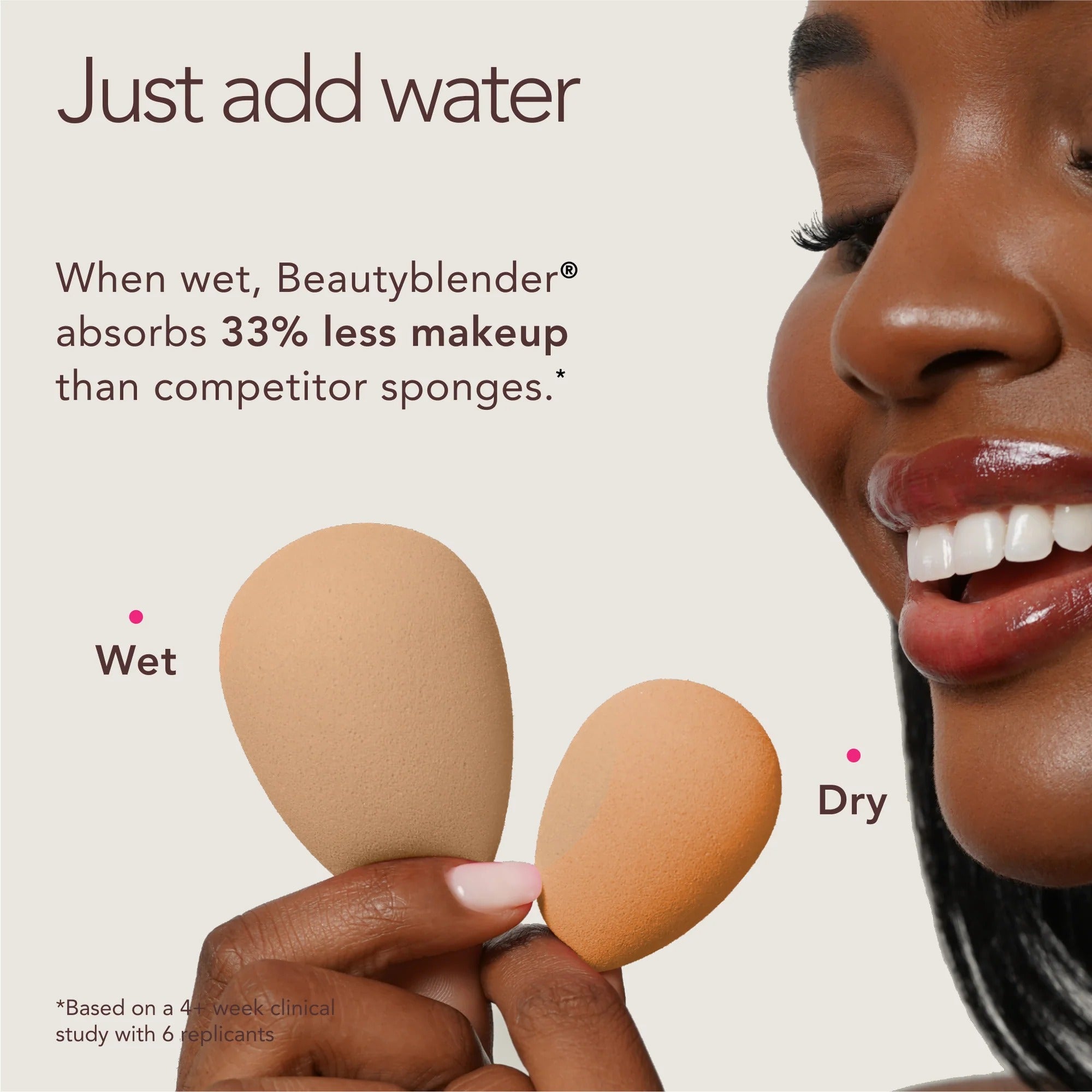 Éponge de Maquillage Nude Beautyblender®