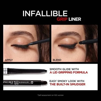 Eye-liner Infaillible Grip de L'Oréal Paris - 001 Noir Intense