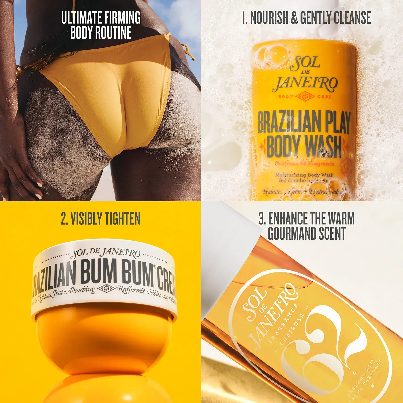 Crème Corps Raffermissante Sol de Janeiro Brazilian Bum Bum