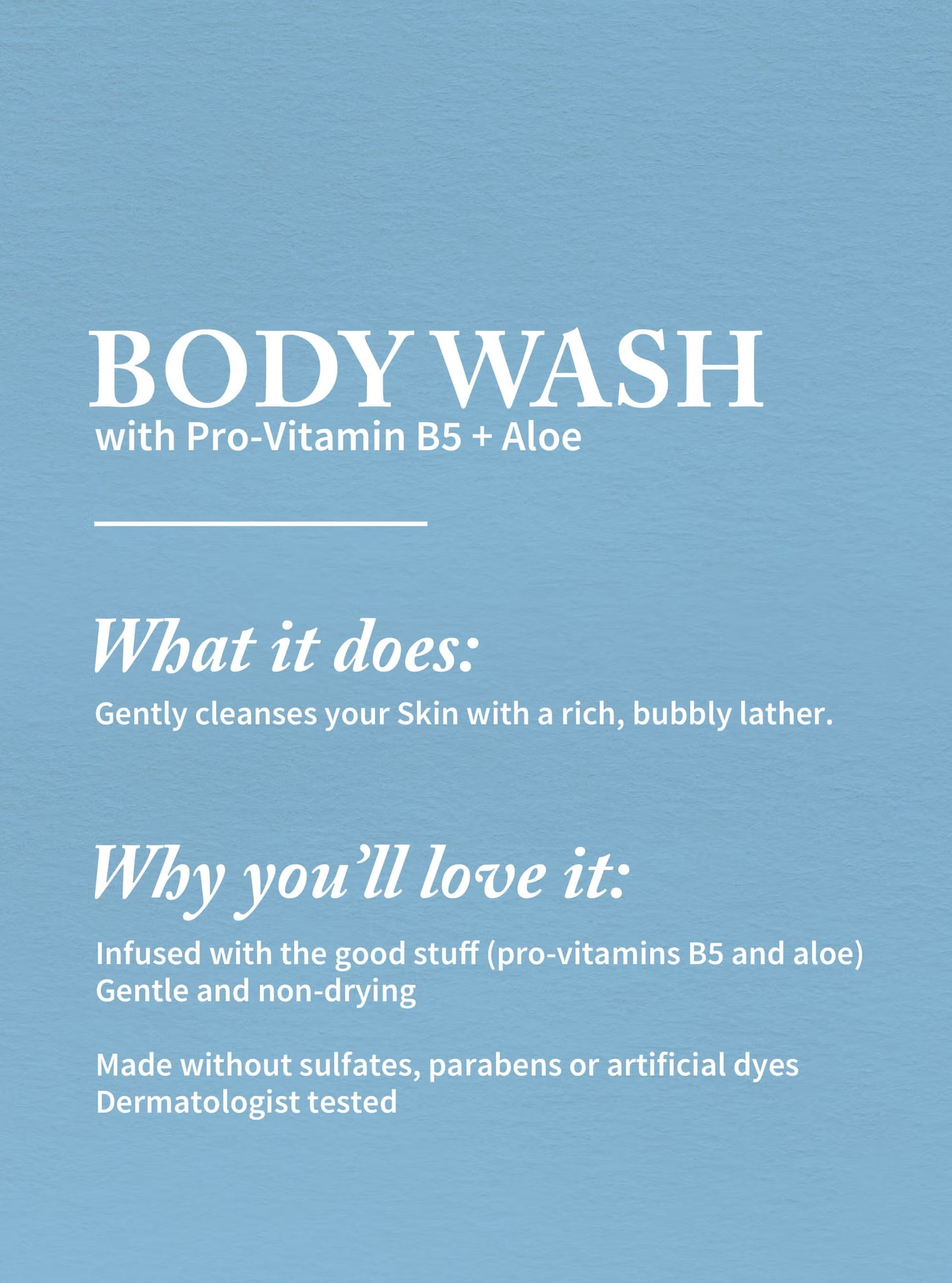 Warm Vanilla Sugar - Body Wash