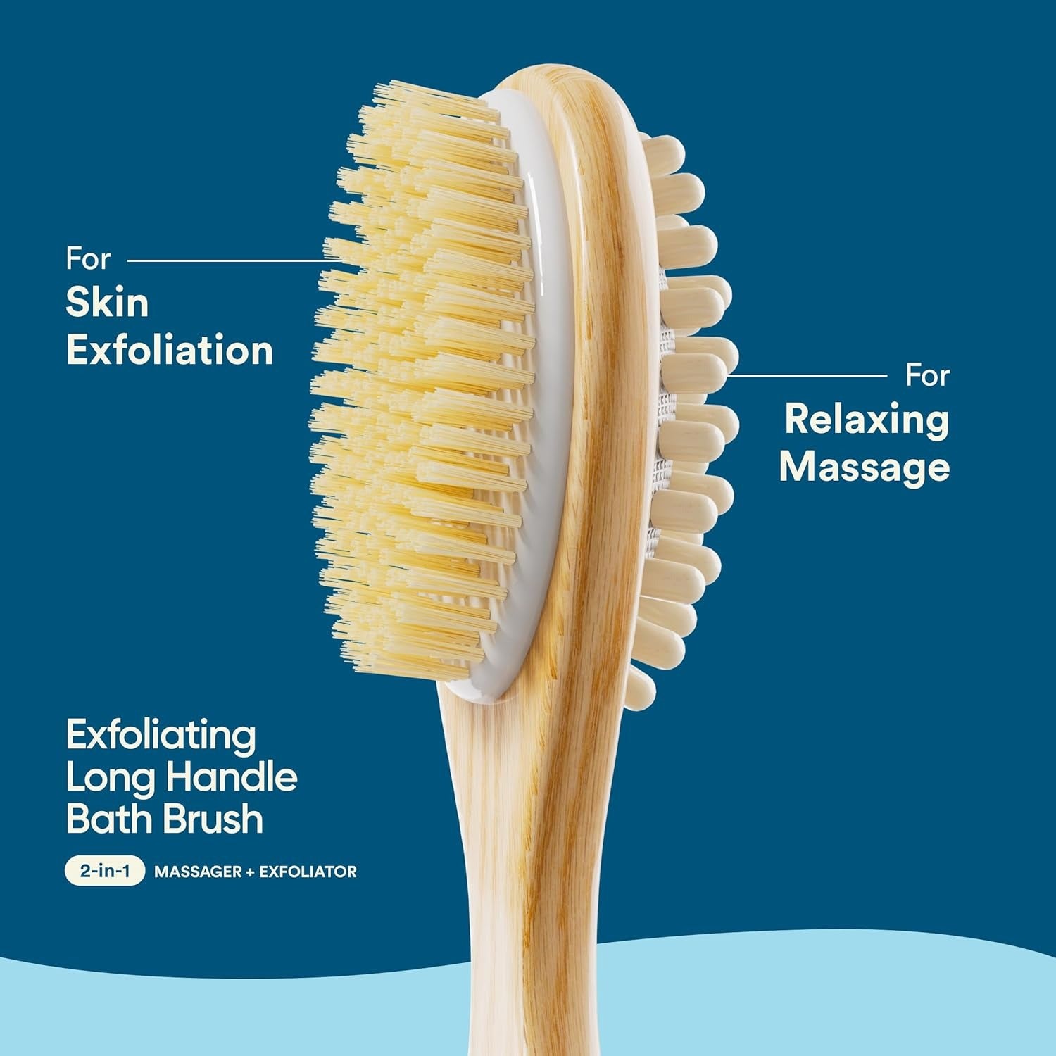 Bloom by Bold Care Long Handle Body Brush