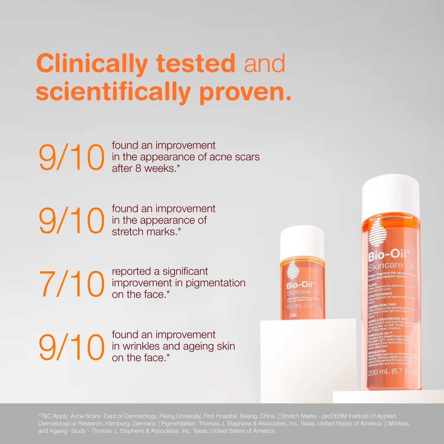 Bio-Oil Soin de la Peau Infusé au Romarin pour les Vergetures, les Cicatrices et le Vieillissement