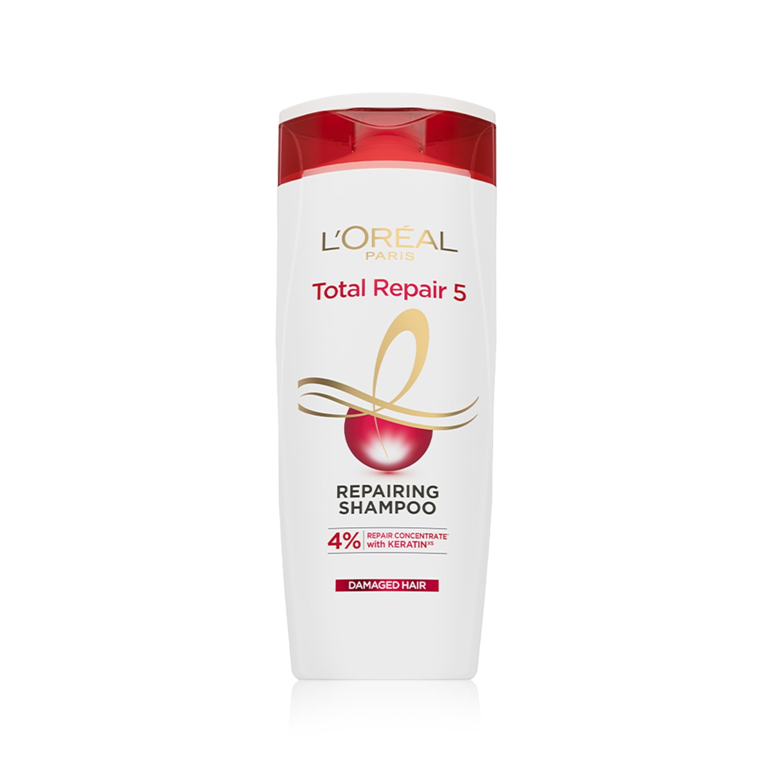 L'Oréal Paris Total Repair 5 Shampoo - Restores Damaged Hair Powered by Keratin XS Technology