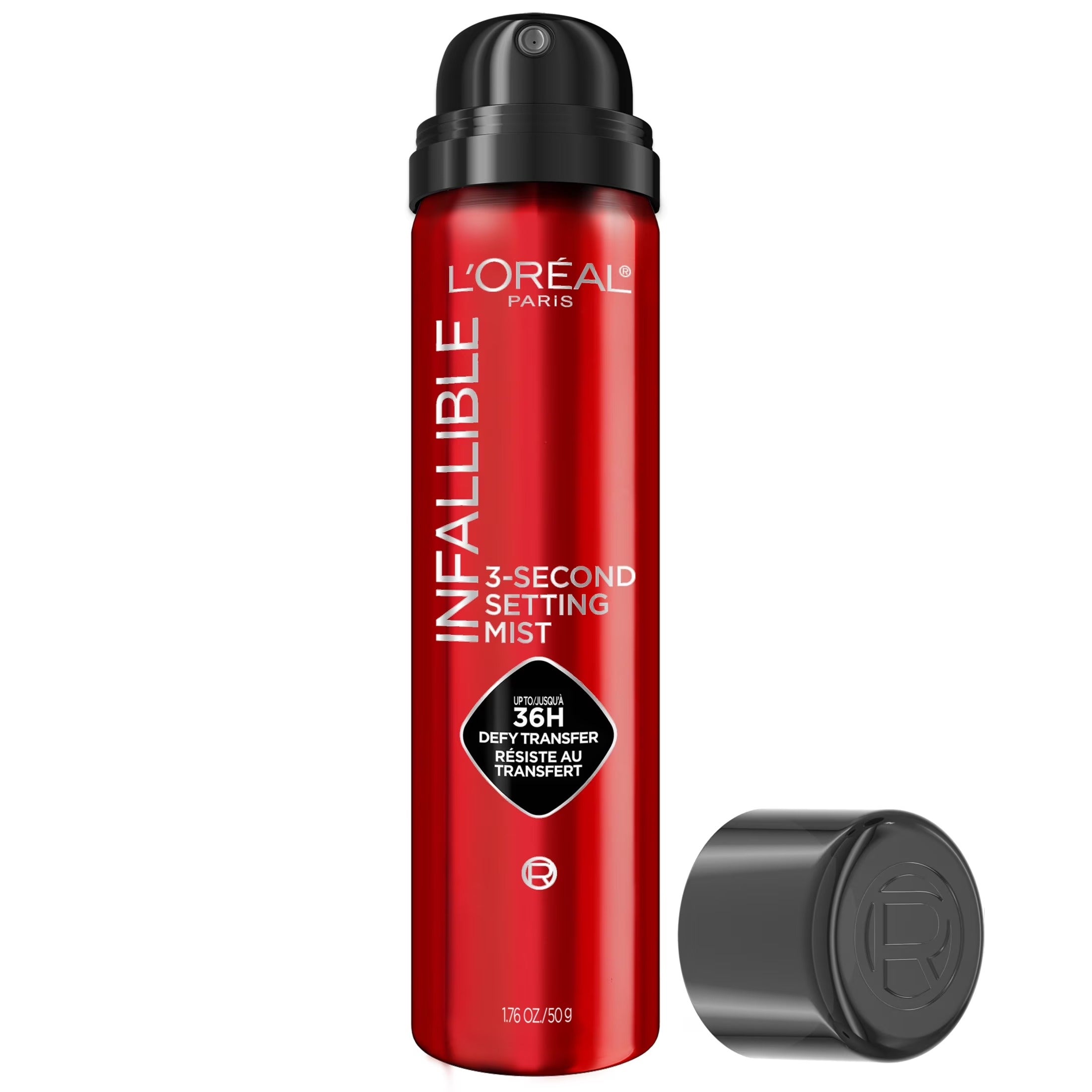 L'Oreal Paris Infallible 3-Second Setting Spray, 36hr Long Lasting Makeup