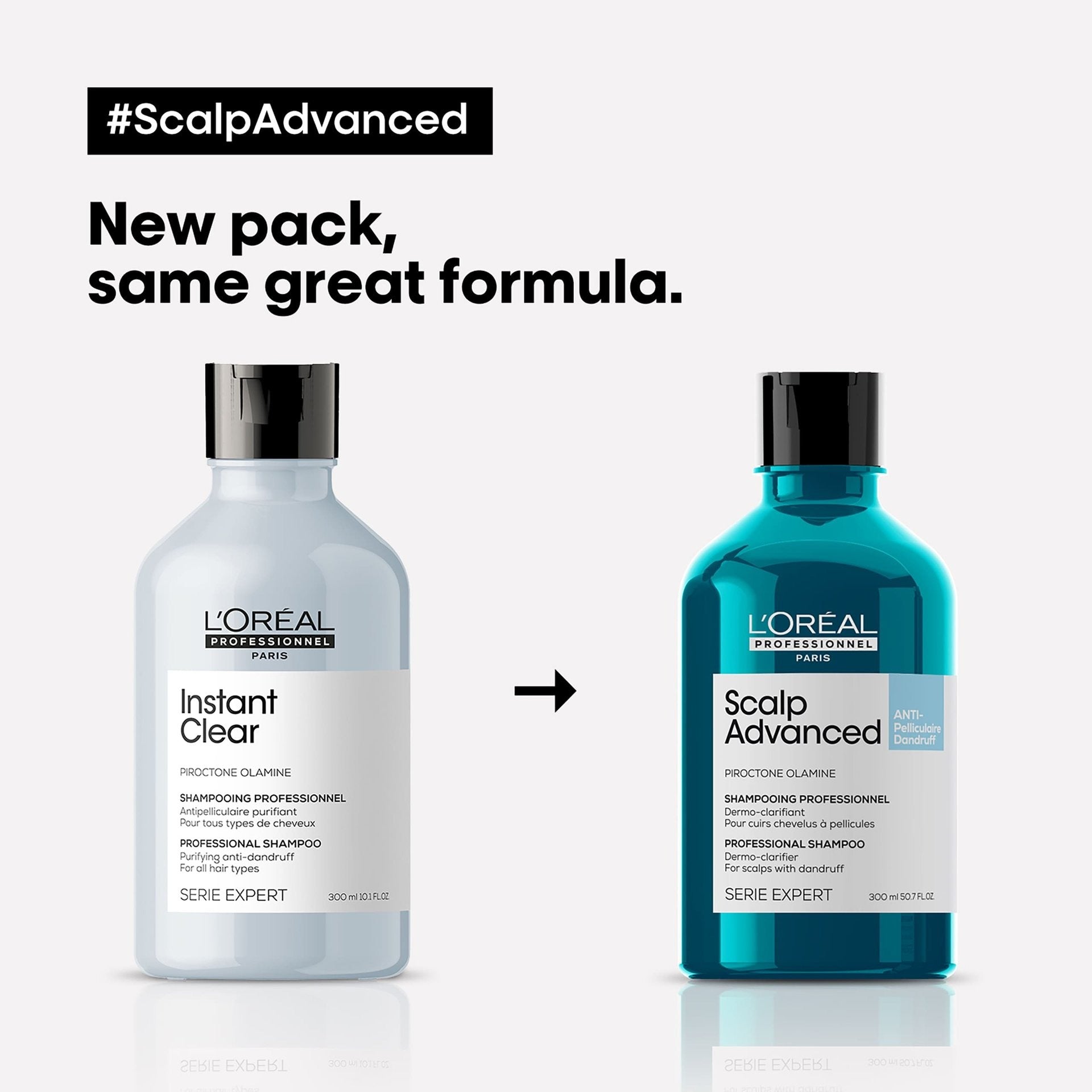 L'Oréal Professionnel Scalp Advanced Anti-pelliculaire Dermo-Clarifiant Élimine les Pellicules