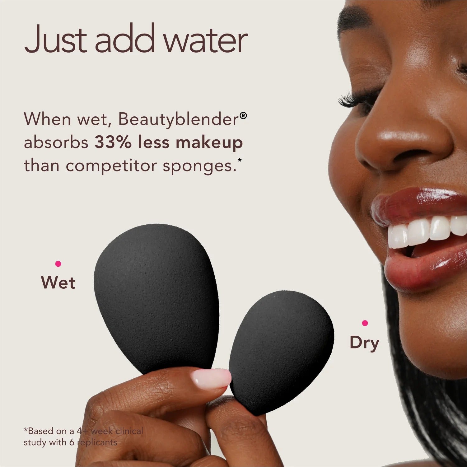 Éponge de maquillage Beautyblender® Pro – Estompage professionnel