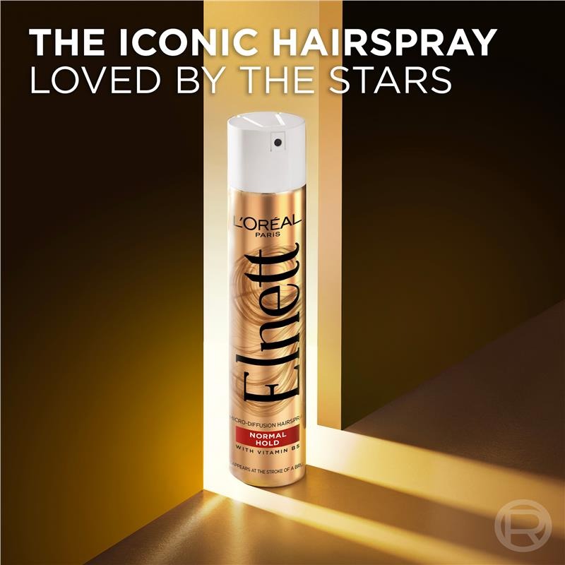 Laque Cheveux Elnett Satin Fixation Normale L’Oréal Paris – 400ml