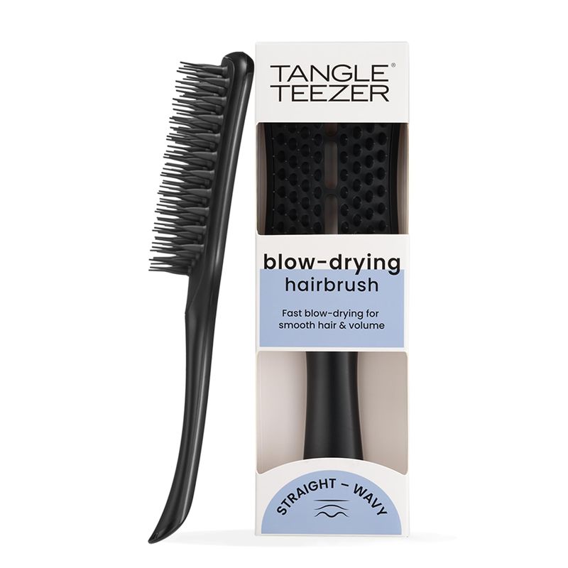 Tangle Teezer Easy Dry & Go Vented Hairbrush - Black/Black