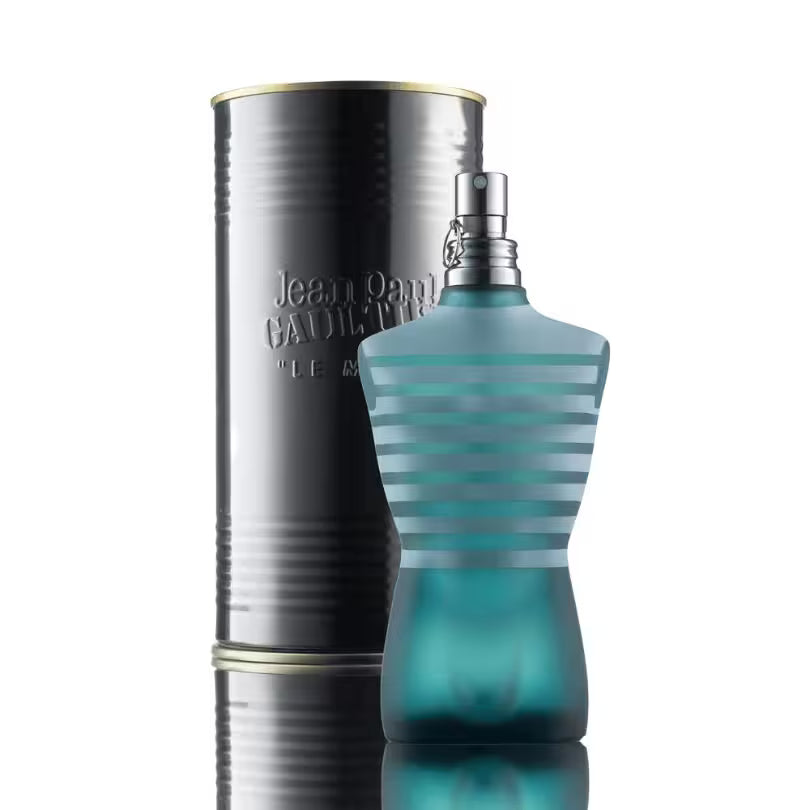 Jean Paul Gaultier Le Male EDT 125ML bottle with original metal tin can
