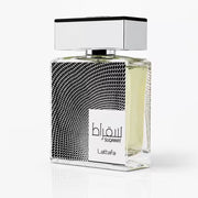 Lattafa Suqraat Eau de Parfum 100ml front view perfume bottle on white background