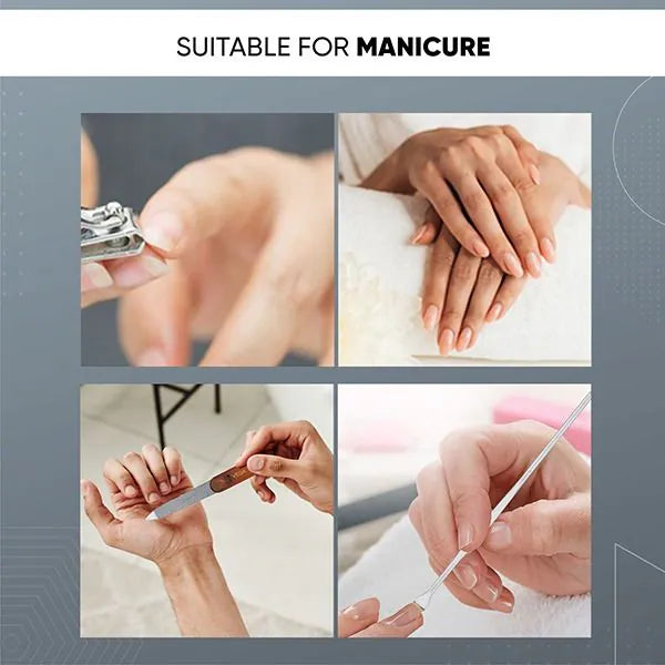 VEGA Manicure Set MS-08 – 8 Piece Complete Nail Care Kit