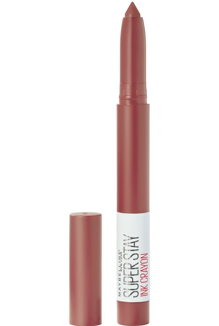 Maybelline New York Matte Ink Crayon Lipstick – Smudgeproof, Up to 8H Wear
