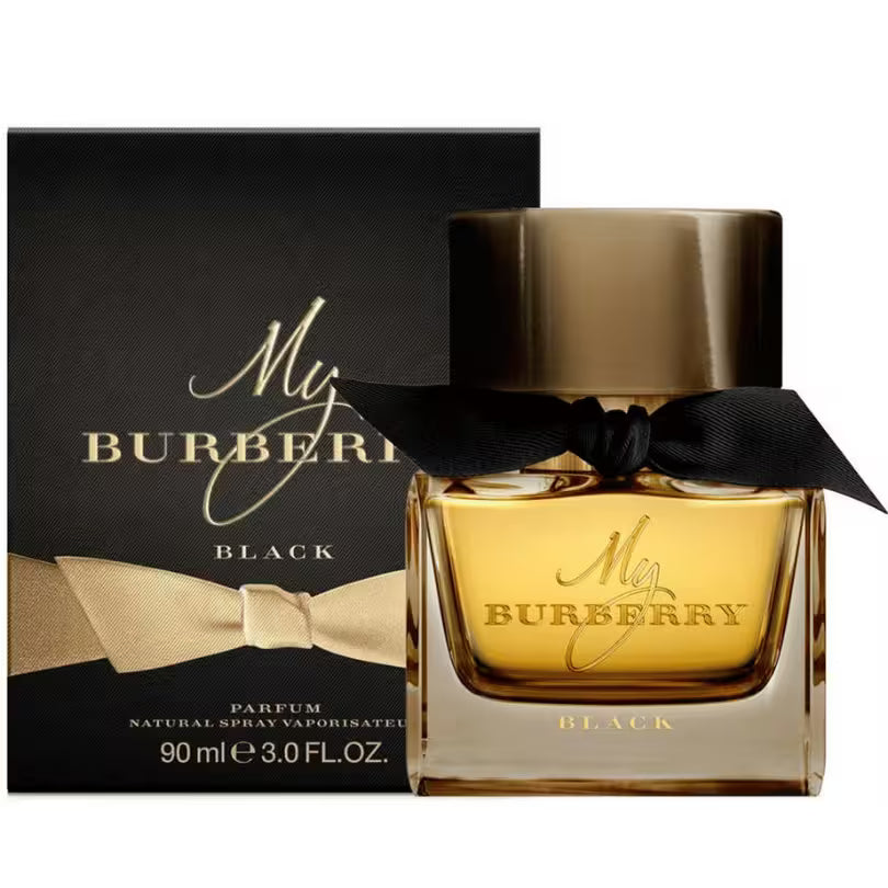 My Burberry Black Parfum 90ml perfume bottle and box