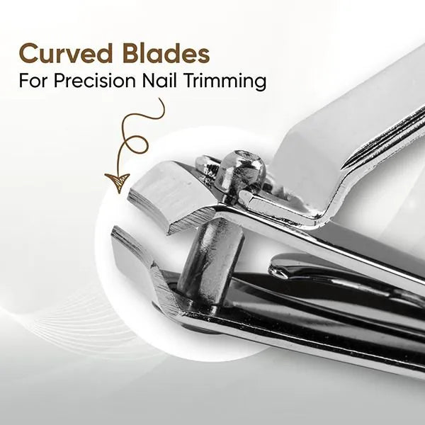 VEGA Grand Coupe-Ongles Noir LNC-03 – Coupe-Ongles de Précision pour Manucure et Pédicure