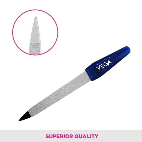 VEGA Nail File NF-05BL – Dual-Sided Precision Nail Filing Tool