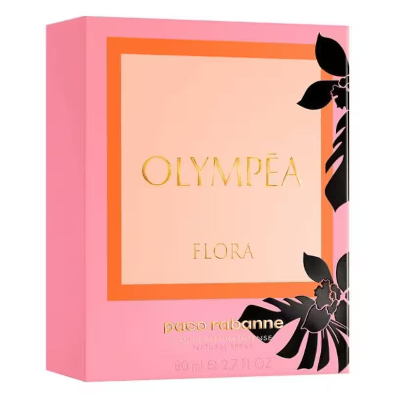 Rabanne Olympea Flora Eau de Parfum Intense in 80ml Box packing